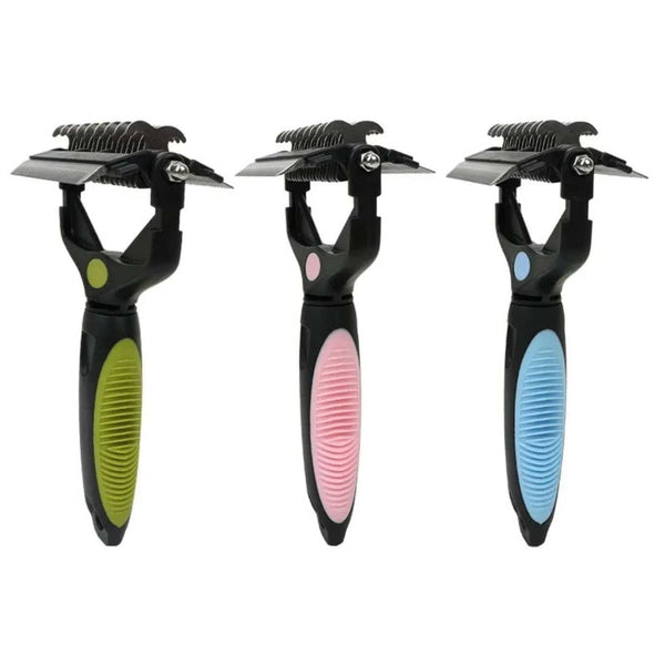 3 - in - 1 Dog Brush | Deshedding & Dematting - Dog Brush - EliteTrim Grooming