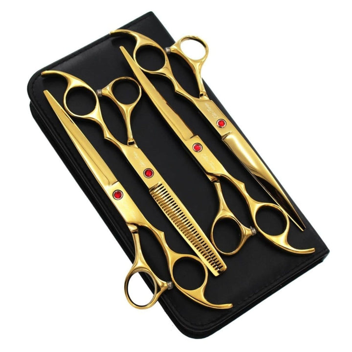 7" First Snip Essentials Kit For Home Grooming - Dog Grooming Scissors - EliteTrim