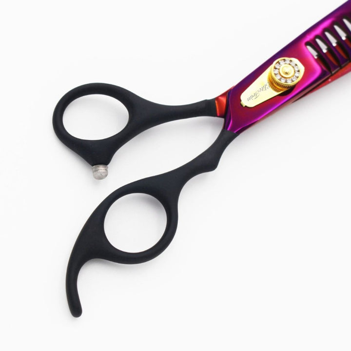 8" Midnight Velvet Blending Scissors (Shears) - Dog Grooming Scissors - EliteTrim