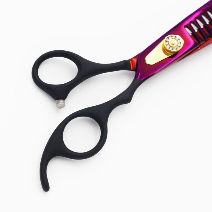 8" Midnight Velvet Blending Scissors (Shears) - Dog Grooming Scissors - EliteTrim