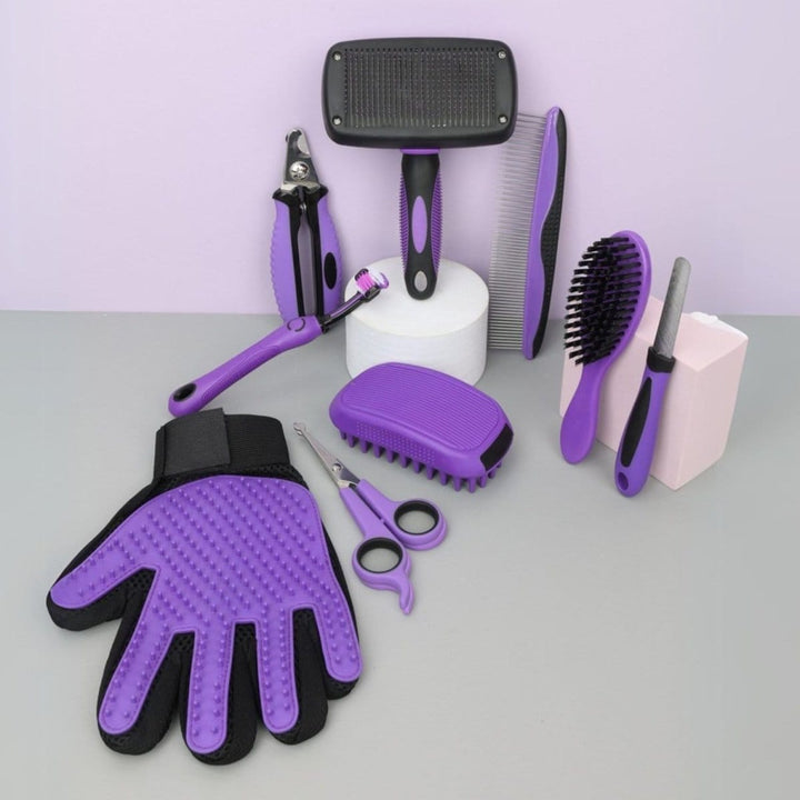 9 - in - 1 Professional Dog Grooming Kit - Dog Grooming Kit - EliteTrim