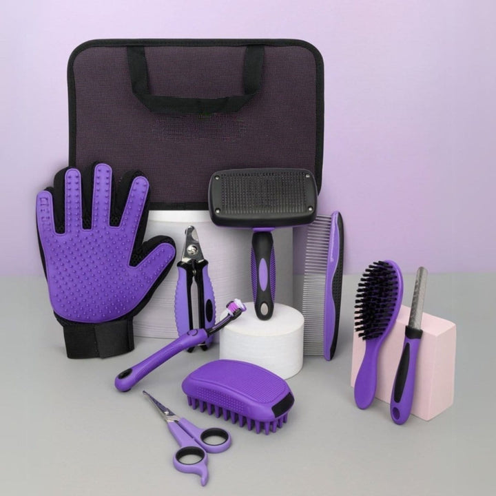9 - in - 1 Professional Dog Grooming Kit - Dog Grooming Kit - EliteTrim