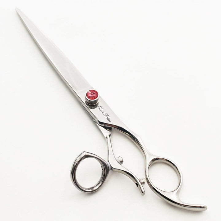 7.5" AeroGlide 440C Straight Grooming Shears for Dogs - Dog Grooming Scissors - EliteTrim