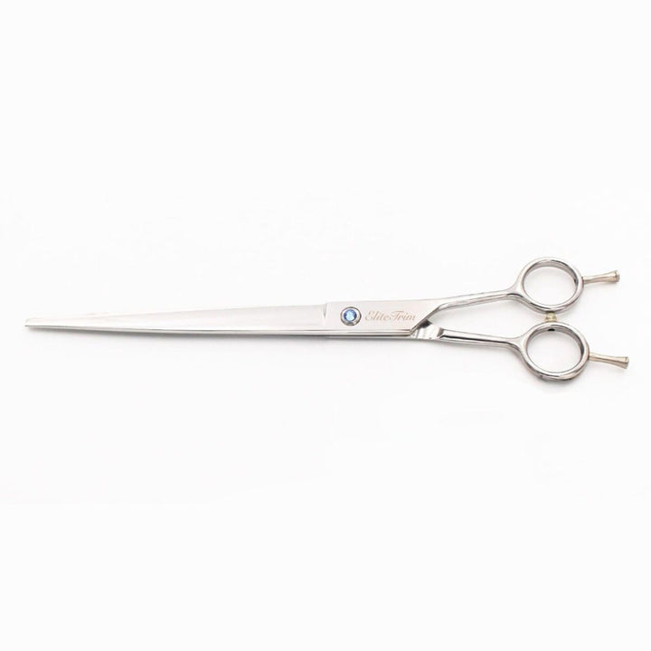 9" AmbiStraight Straight Shears for Left & Right Hand Use - Dog Grooming Scissors - EliteTrim