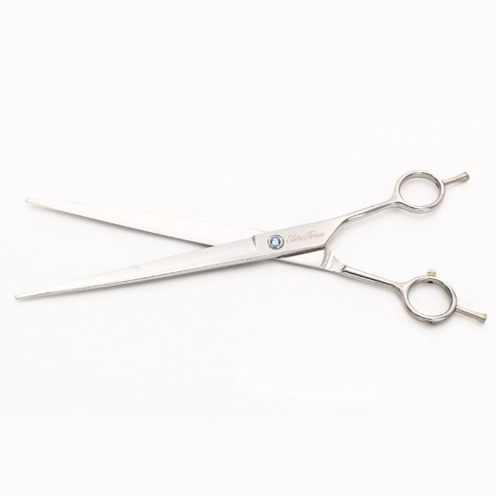 9" AmbiStraight Straight Shears for Left & Right Hand Use - Dog Grooming Scissors - EliteTrim