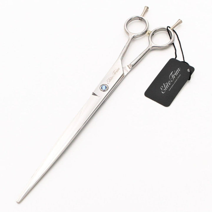 9" AmbiStraight Straight Shears for Left & Right Hand Use - Dog Grooming Scissors - EliteTrim