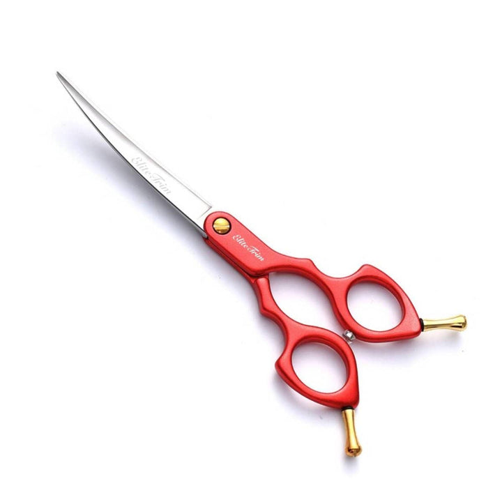 CandyBoom™ Series | 6.0" Superlight Curved Shears - Dog Grooming Scissors - EliteTrim Grooming