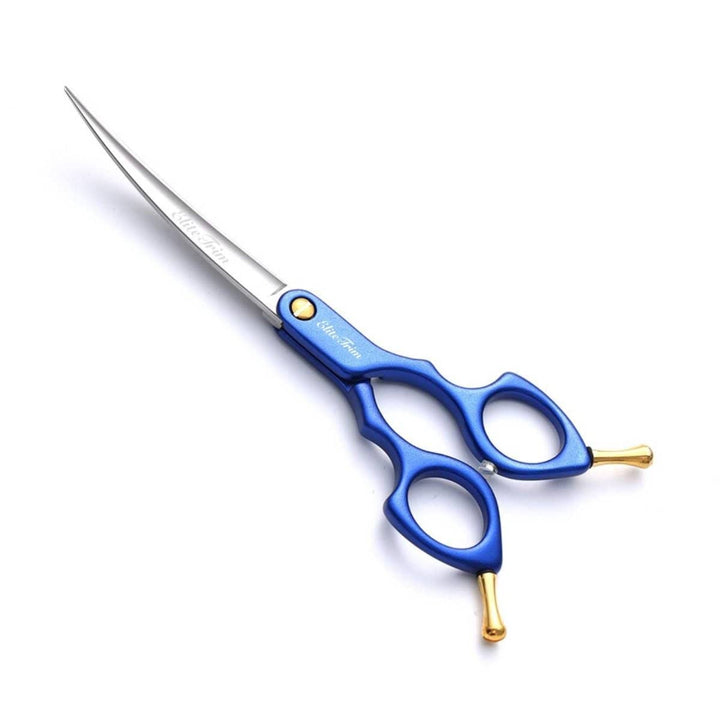 CandyBoom™ Series | 6.0" Superlight Curved Shears - Dog Grooming Scissors - EliteTrim Grooming