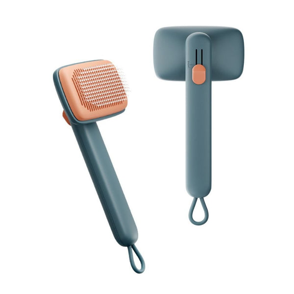 ComfortGrip Self - Cleaning Slicker Brush for Dogs - Dog Brush - EliteTrim