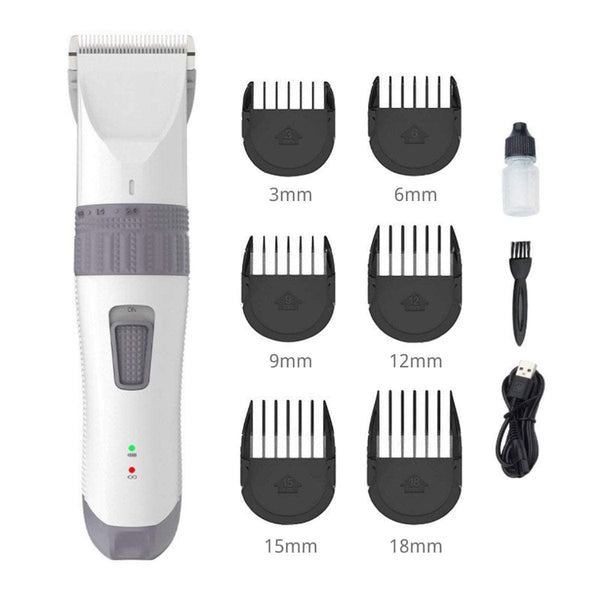 D6 Cordless Pet Clipper | Fine‑Tuning Blade - Dog Hair Clipper - EliteTrim Grooming
