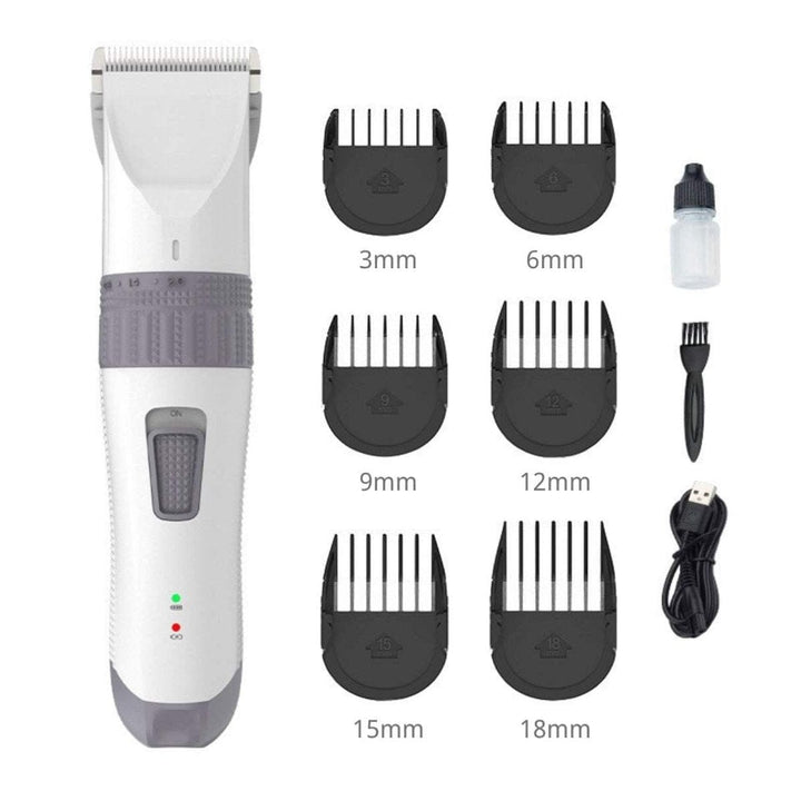 D6 Cordless Pet Clipper | Fine‑Tuning Blade - Dog Hair Clipper - EliteTrim Grooming