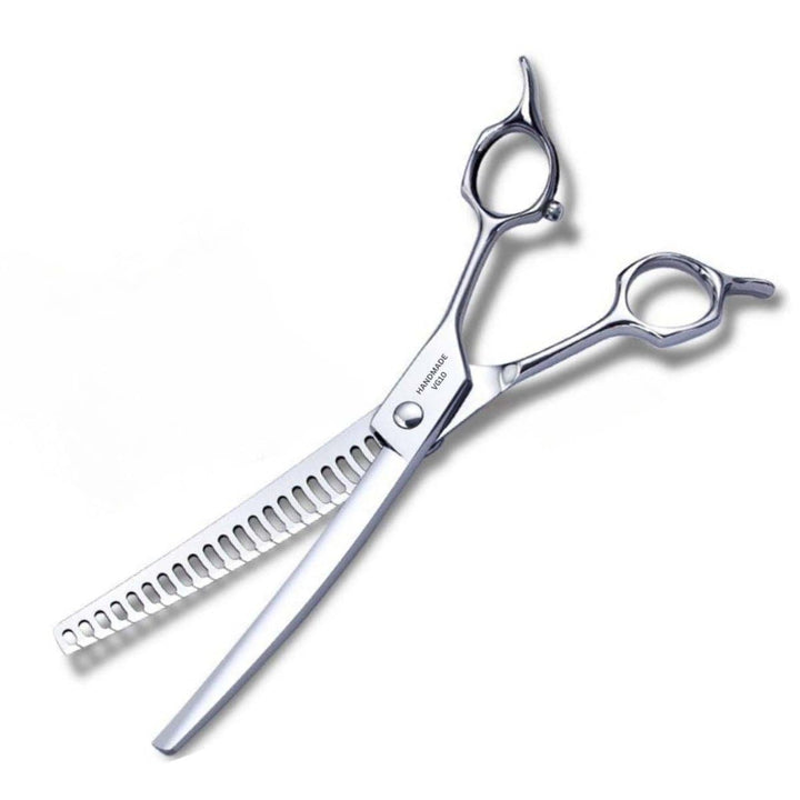 7.0″ EliteStar™ VG10 Curved Blender for Dog Grooming - Dog Grooming Scissors - EliteTrim