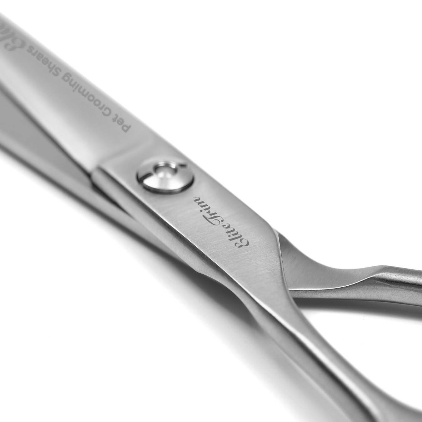 EliteTrim 7インチ 左利き用ストレートドッググルーミングシザーズ