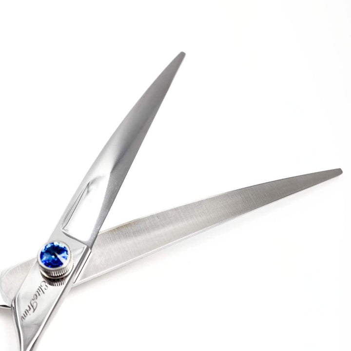Gemstone Pro™ | 7.0" - 8.0" Curved Shears - Dog Grooming Scissors - EliteTrim Grooming