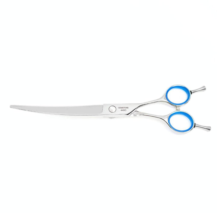 Gemstone Pro™ | 7.0" - 8.0" Curved Shears - Dog Grooming Scissors - EliteTrim Grooming