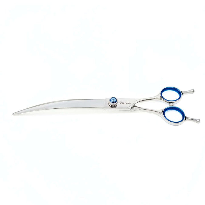 Gemstone Pro™ | 7.0" - 8.0" Curved Shears - Dog Grooming Scissors - EliteTrim Grooming