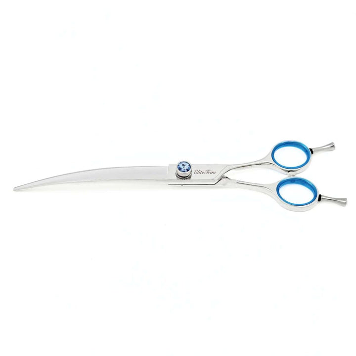 Gemstone Pro™ | 7.0" - 8.0" Curved Shears - Dog Grooming Scissors - EliteTrim Grooming