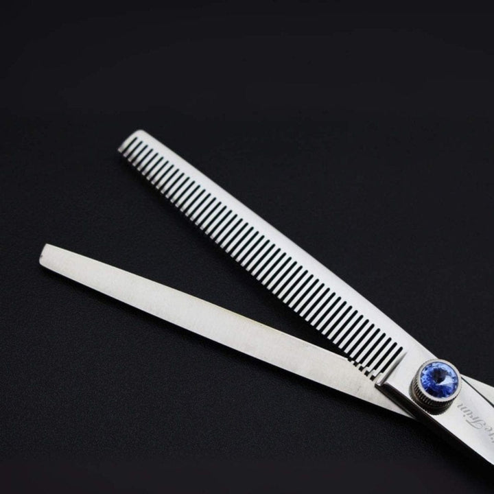 Gemstone Pro™ | 7.0″ Shears Kit | Left - Handed - Dog Grooming Scissors - EliteTrim Grooming