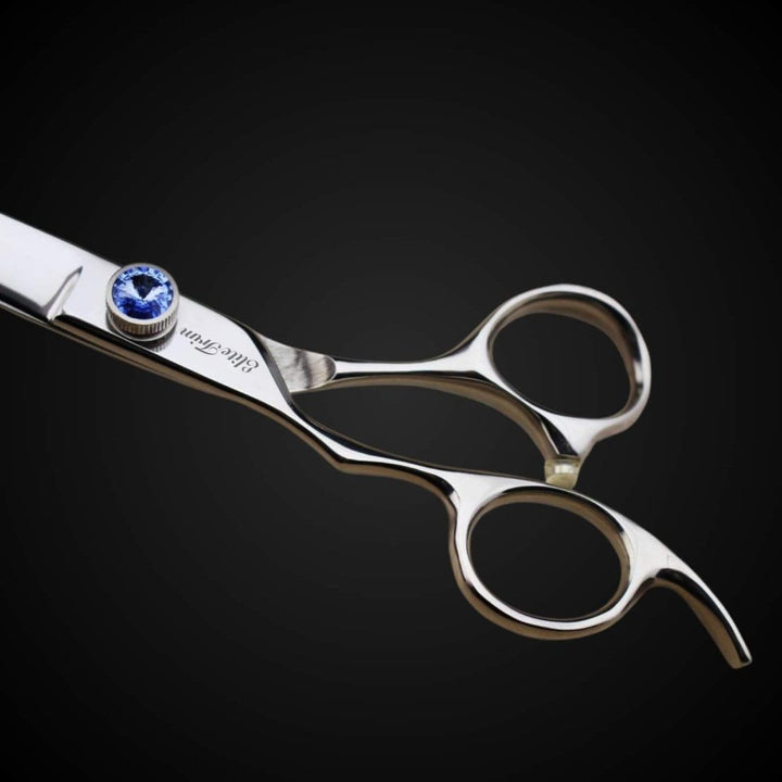 Gemstone Pro™ | 7.0″ Straight Shear | Left - Handed - Dog Grooming Scissors - EliteTrim Grooming