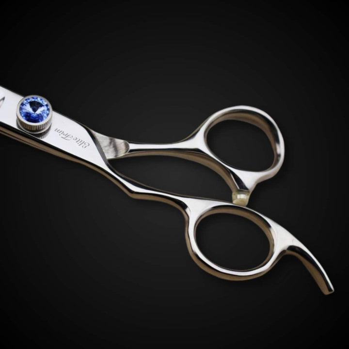 Gemstone Pro™ | 7.0″ Thinning Shears | Left - Handed - Dog Grooming Scissors - EliteTrim Grooming