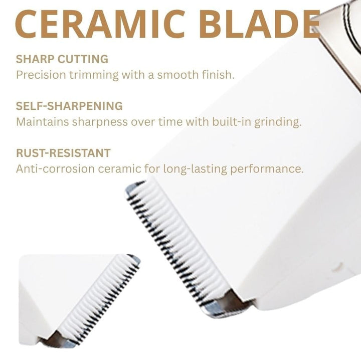 GentleGroom 4 - in - 1 Dog Clipper Set – Clippers, Trimmers & Nail Grinder in One - Dog Hair Clipper - EliteTrim