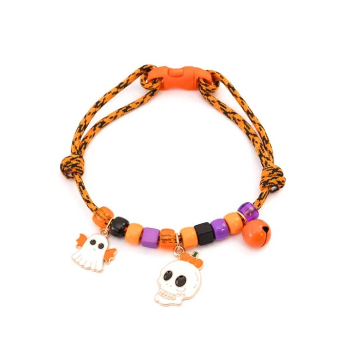 Ghost & Skull™ Halloween Pet Necklace - Pet necklace - EliteTrim Grooming