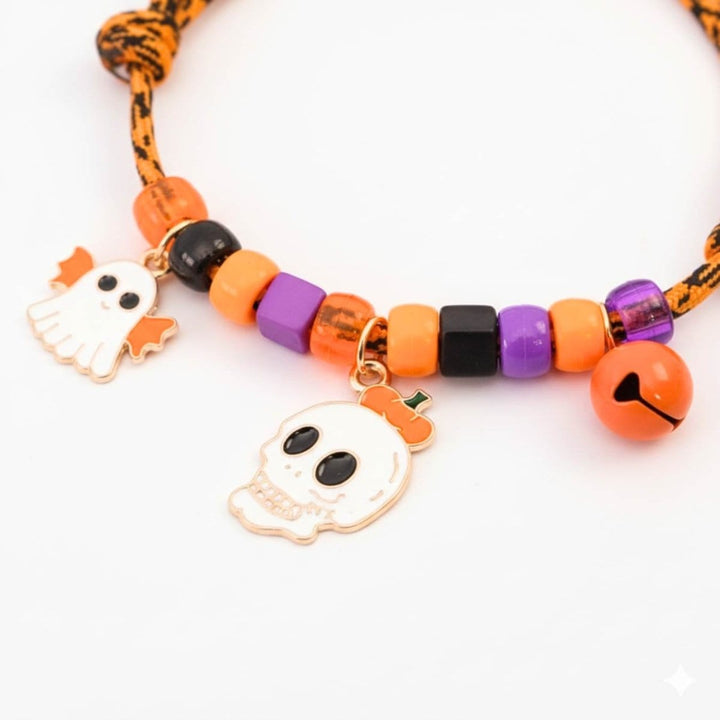 Ghost & Skull™ Halloween Pet Necklace - Pet necklace - EliteTrim Grooming