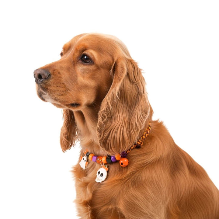 Ghost & Skull™ Halloween Pet Necklace - Pet necklace - EliteTrim Grooming