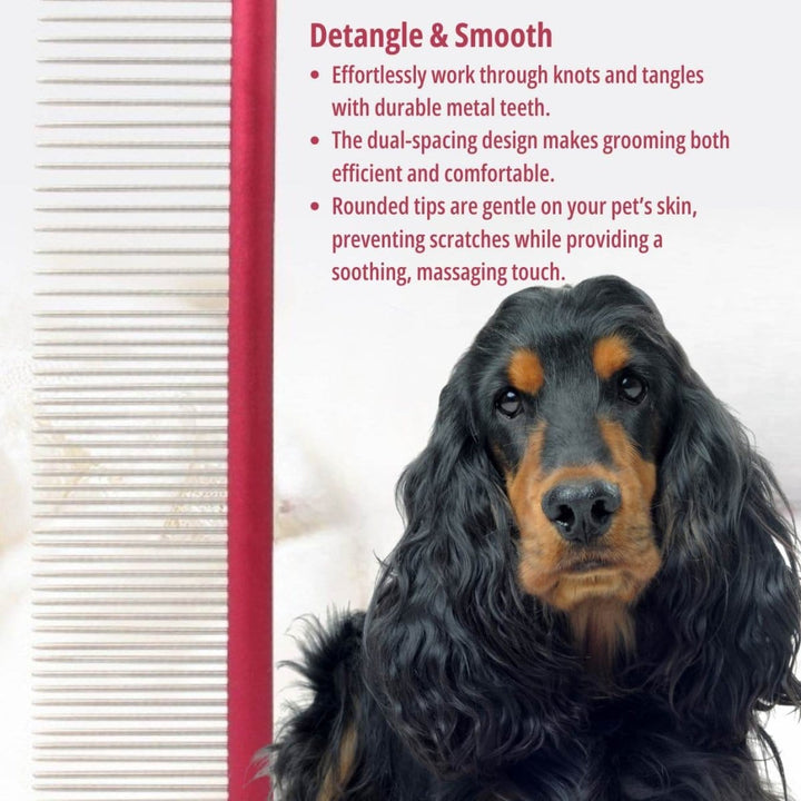 HOP™ Dog Grooming Comb - Dog Comb - EliteTrim Grooming