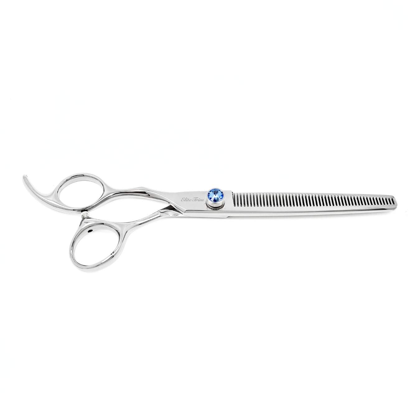 EliteTrim 7インチ 左利き用 プロフェッショナル 犬用すきバサミ