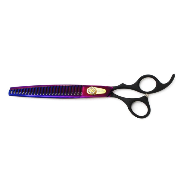 Midnight Velvet™ | 8.0" Blender (Chunker) - Dog Grooming Scissors - EliteTrim Grooming