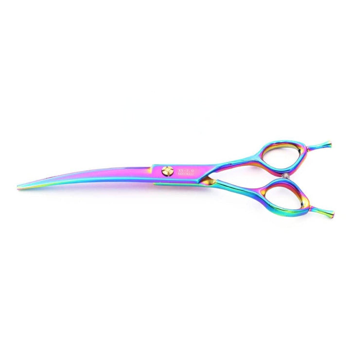 Nebula™ | 7.0" Curved Shears - Dog Grooming Scissors - EliteTrim Grooming