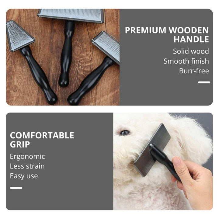 ProEdge™ Slicker Brush - Dog Brush - EliteTrim Grooming