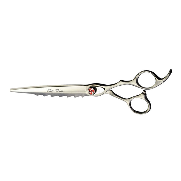 RazorSpine™ | 7.5″ Straight Shears - Dog Grooming Scissors - EliteTrim Grooming