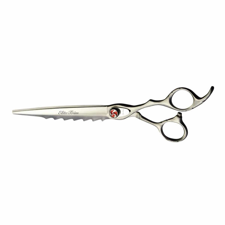 RazorSpine™ | 7.5″ Straight Shears - Dog Grooming Scissors - EliteTrim Grooming