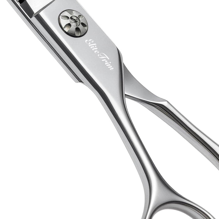 The Magician™ | 7.0″ Curved Blender (Chunker) - Dog Grooming Scissors - EliteTrim Grooming