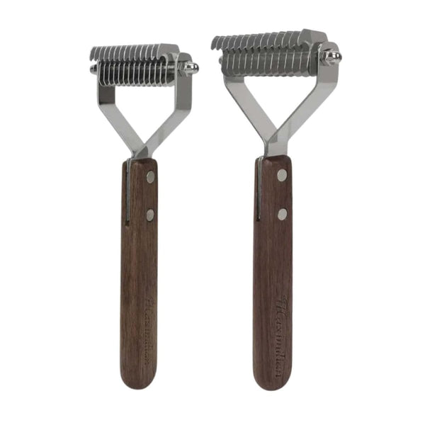 TimberGroom™ Walnut Dematting Brush - Dog Brush - EliteTrim Grooming
