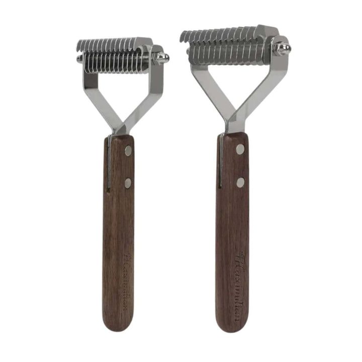 TimberGroom™ Walnut Dematting Brush - Dog Brush - EliteTrim Grooming
