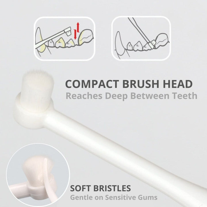 Kitten & Small Dog Toothbrush Kit - Dog Toothbrush - EliteTrim