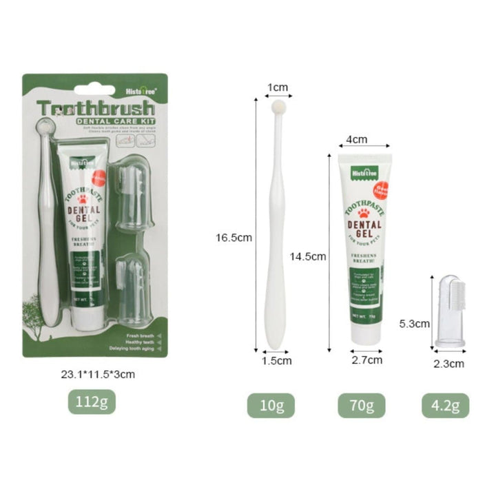 Kitten & Small Dog Toothbrush Kit - Dog Toothbrush - EliteTrim