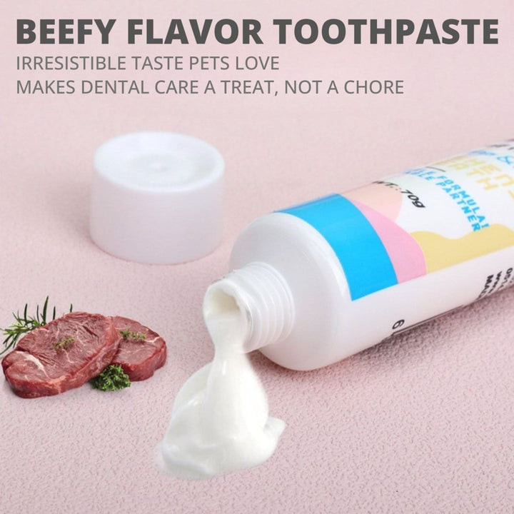 Triple - Headed Cat & Dog Toothbrush Kit - Dog Toothbrush - EliteTrim