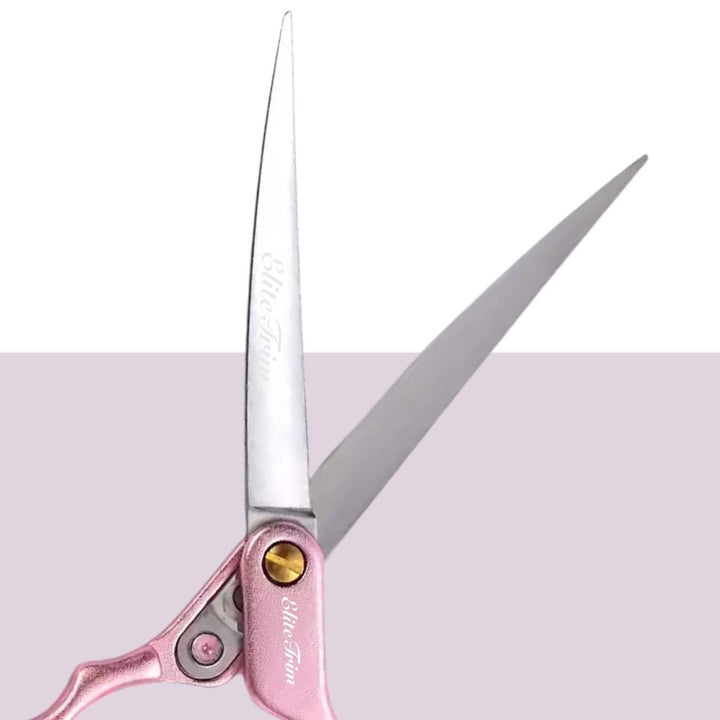 CandyBoom™ Series | 6.0" Superlight Curved Shears - Dog Grooming Scissors - EliteTrim Grooming