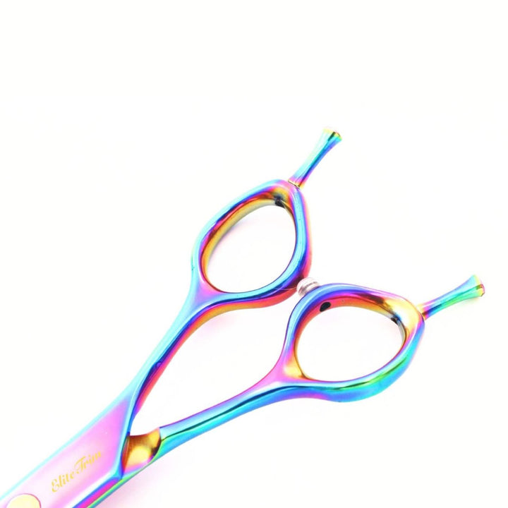 Nebula™ | 7.0" Curved Shears - Dog Grooming Scissors - EliteTrim Grooming