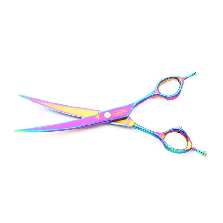 Nebula™ | 7.0" Curved Shears - Dog Grooming Scissors - EliteTrim Grooming