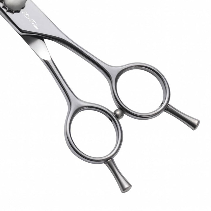The Sculptor™ | 7.0″ Curved Blender (Chunker) - Dog Grooming Scissors - EliteTrim Grooming